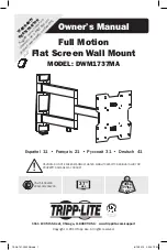 Tripp Lite DWM1737MA Owner'S Manual preview