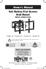 Preview for 1 page of Tripp Lite DWM60100XX Owner'S Manual