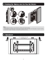 Предварительный просмотр 8 страницы Tripp Lite DWMSCL4570VW Owner'S Manual