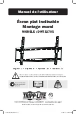 Preview for 17 page of Tripp Lite DWT3270X Owner'S Manual