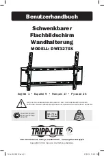 Preview for 33 page of Tripp Lite DWT3270X Owner'S Manual