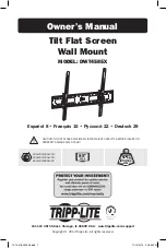 Preview for 1 page of Tripp Lite DWT4585X Owner'S Manual