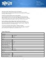 Preview for 2 page of Tripp Lite Eco-UPS ECO850LCD Specification