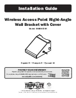 Tripp Lite ENBRKTCVR Installation Manual preview