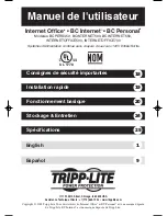 Предварительный просмотр 17 страницы Tripp Lite Internet Office INTERNETOFFICE500 Owner'S Manual