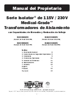 Preview for 7 page of Tripp Lite Isolator IS1000HGDV Owner'S Manual