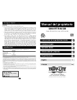 Preview for 5 page of Tripp Lite Line-Interactive UPS System SMART750USB Owner'S Manual