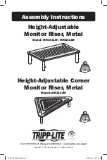 Tripp Lite MR1411M Assembly Instructions preview