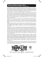 Preview for 4 page of Tripp Lite MT-6PLUS Owner'S Manual