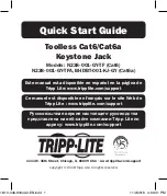 Предварительный просмотр 1 страницы Tripp Lite N238-001-GY-TF Quick Start Manual