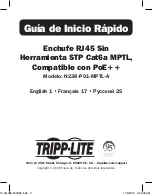 Preview for 9 page of Tripp Lite N238-P01-MPTL-A Quick Start Manual