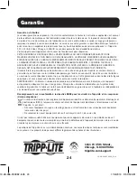 Preview for 24 page of Tripp Lite N238-P01-MPTL-A Quick Start Manual