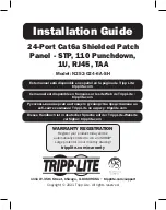 Tripp Lite N252-024-6A-SH Installation Manual preview