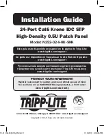 Tripp Lite N252-024-HU-SHK Installation Manual preview