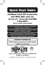 Tripp Lite N286-01GLCLHSMD Quick Start Manual preview