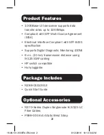 Preview for 2 page of Tripp Lite N286-01GLX-SLX Quick Start Manual