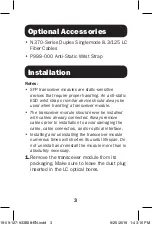 Preview for 3 page of Tripp Lite N286-10G-LR-S Quick Start Manual