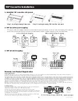 Предварительный просмотр 2 страницы Tripp Lite N482TAP-4SM73LC Quick Start Manual