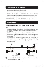 Preview for 3 page of Tripp Lite N785-H01-SCMM Quick Start Manual