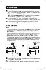 Preview for 4 page of Tripp Lite N785-H01-SCMM Quick Start Manual