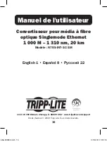 Preview for 15 page of Tripp Lite N785-INT-SC-SM Owner'S Manual