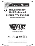 Preview for 1 page of Tripp Lite NetCommander B070-008-19 Owner'S Manual