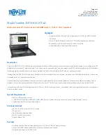 Tripp Lite NetCommander B070-016-19TAA Quick Manual preview