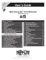 Tripp Lite NetCommander B072-016-1-IP User Manual preview