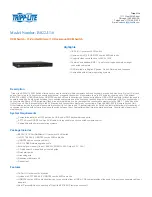 Tripp Lite NetDirector B022-U16 Quick Manual preview