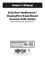 Preview for 1 page of Tripp Lite NetDirector B030-DP08-17D Owner'S Manual