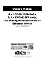 Предварительный просмотр 1 страницы Tripp Lite NGI-S08C2POE8 Owner'S Manual