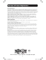 Preview for 8 page of Tripp Lite NGS16C2 Owner'S Manual