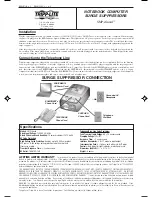 Preview for 1 page of Tripp Lite Notebook Computer Surge Suppressors iGuard Owner'S Manual