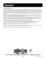 Предварительный просмотр 8 страницы Tripp Lite NPOE-30W-1G Owner'S Manual