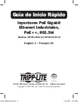 Preview for 17 page of Tripp Lite NPOEI-60W-1G Quick Start Manual