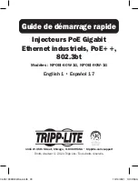 Preview for 33 page of Tripp Lite NPOEI-60W-1G Quick Start Manual