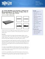 Tripp Lite NSS-G16D2 Owner'S Manual preview