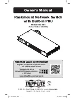 Preview for 1 page of Tripp Lite NSU-G24 Owner'S Manual