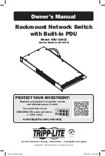 Tripp Lite NSU-G24C2 Owner'S Manual preview