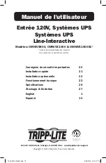 Предварительный просмотр 19 страницы Tripp Lite OmniSmart OMNIVS800 Owner'S Manual