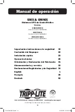 Preview for 18 page of Tripp Lite OMNIX Series Owner'S Manual