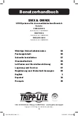 Preview for 52 page of Tripp Lite OMNIX Series Owner'S Manual