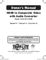 Tripp Lite P130-000-COMP Owner'S Manual preview