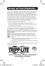 Предварительный просмотр 5 страницы Tripp Lite P130-06N-DP-V2 Owner'S Manual