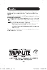 Предварительный просмотр 10 страницы Tripp Lite P130-06N-DP-V2 Owner'S Manual