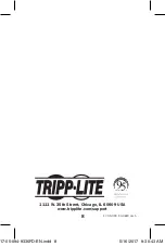 Preview for 8 page of Tripp Lite P131-000-A Quick Start Manual