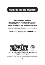 Предварительный просмотр 6 страницы Tripp Lite P134-06N-DVI-DL Quick Start Manual