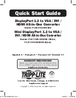 Tripp Lite P136-06N-HDV4K6 Quick Start Manual preview