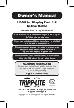 Tripp Lite P567-01M Owner'S Manual preview