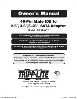 Tripp Lite P937-000 Owner'S Manual preview